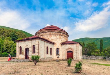 Shaki şehrindeki Antik Arnavut Kilisesi, Azerbaycan
