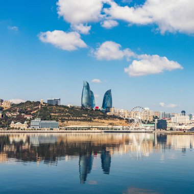 Bakü Körfezi'nin görünümü