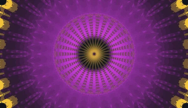 Abstrakter Computer Generiert Meditativen Fraktalen Design Hintergrund — Stockfoto