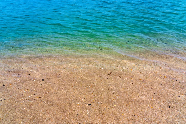 Ruhiges Klares Meer Und Weißer Sandstrand — Stockfoto