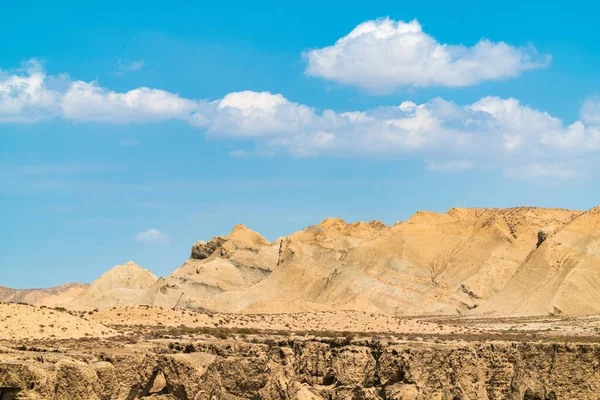 Песчаные Вершины Гор Облаках — стоковое фото
