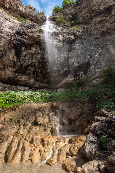 Водопад Афурджа Кубе Республика Азебаян — стоковое фото