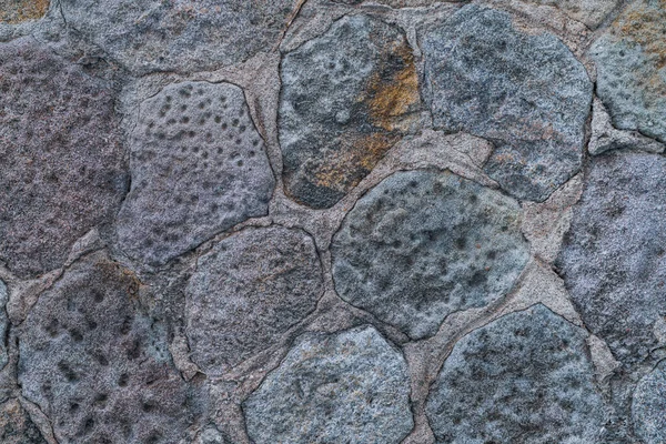 Tekstura Starego Kamienia Naturalnego Ściany — Zdjęcie stockowe