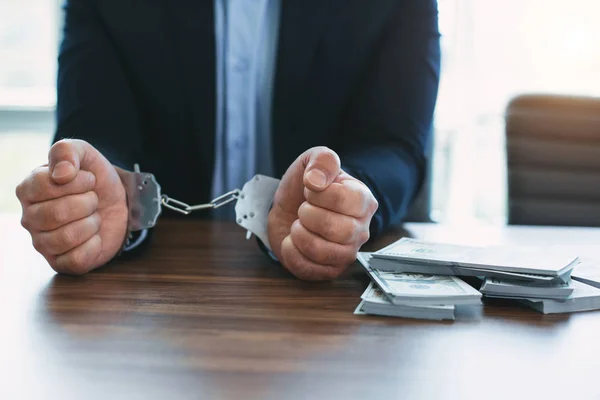 Important official accused of bribery — Stock Photo, Image