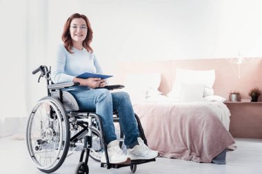 Onun işi içerik sakat serbest meslek