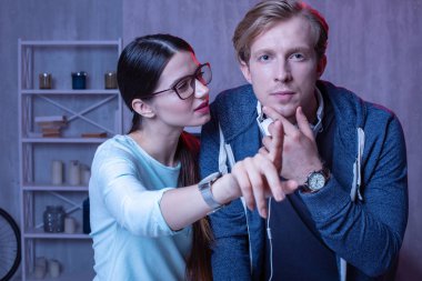 Sorun yerleşme çekici iki arkadaşları