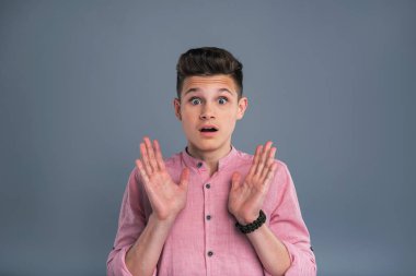 Şok seyir hoş genç çocuk