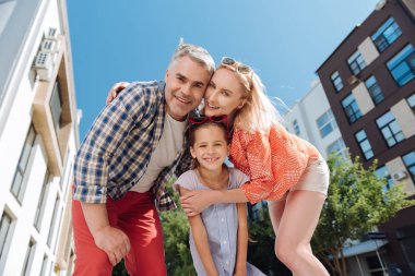 Sana bakmak pozitif güzel aile