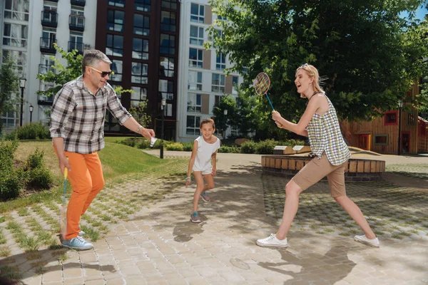 Mutluluk iyi aile birlikte oynama