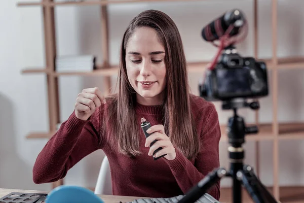 Matt Vakfı temsil eden güzel bir kadın