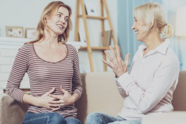 Hamile olmak hoş güzel kadın