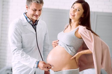 Kalp atışı kontrol memnun güzel doktor