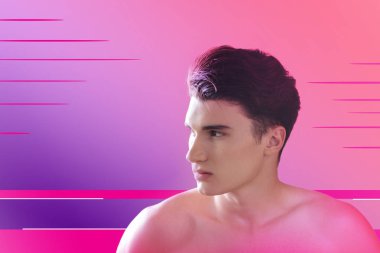 Mesafe içine arıyorum ve en iyi için umut duygusal adam