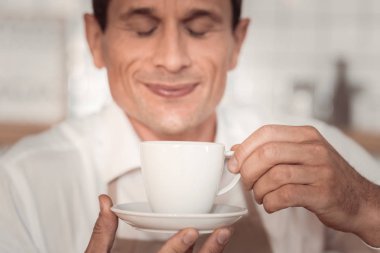 Koku zevk mutlu güzel adam