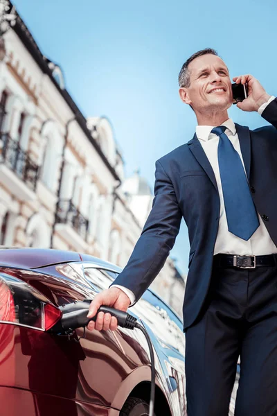 Telefon olumlu iş adamı