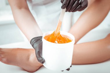 Doğru progresif depilasyon ana eritilmiş şeker karıştırma