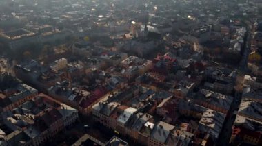 Eski şehrin görkemli panoramik manzarası