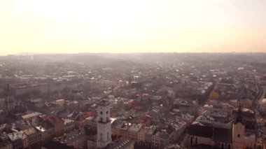 Eski şehrin görkemli panoramik manzarası