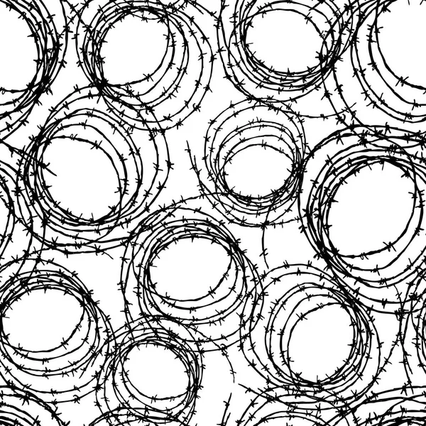 นหล รอยต อจากแฮงค ของลวดหนาม — ภาพเวกเตอร์สต็อก