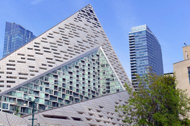 Şehir mimarisi ile benzersiz Konut Apartman Binası, Manhattan New York Batı Yakası