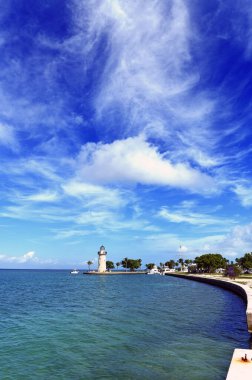 Biscayne Ulusal Parkı, Florida 'daki Deniz Feneri