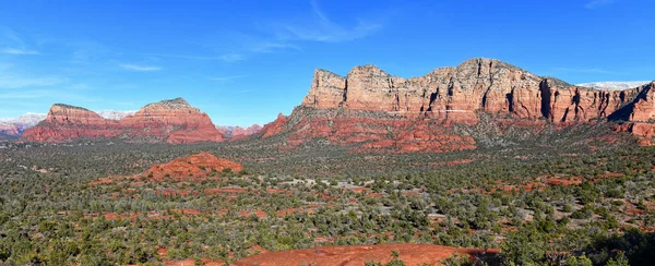 Red Rock Desert Landscape Sedona Arizona Spiritual Location Retreats Many — Stock Photo, Image