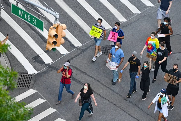Nova Circa Cidade Iorque Maio 2020 Meio Crescente Violência Protestos — Fotografia de Stock