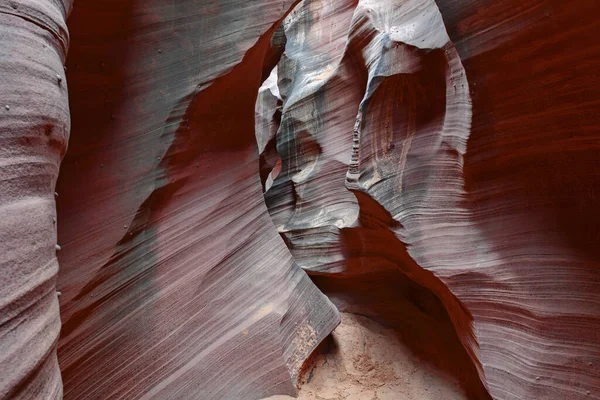 Slot Canyons Vanligen Finns Torra Områden Som Utah Arizona Och — Stockfoto