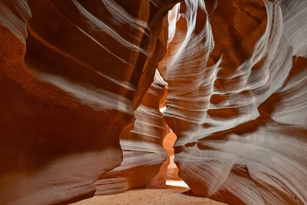 Desfiladeiros Fenda Comumente Encontrados Áreas Áridas Como Utah Arizona Sudoeste — Fotografia de Stock