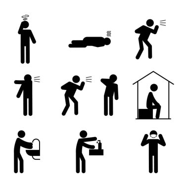 Virüs enfeksiyonları yapışkan vektör paketi