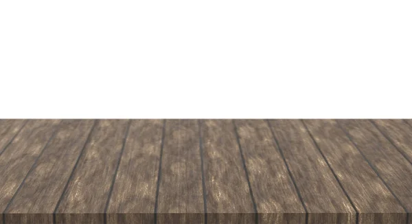 Empty Old Wood Table Top Can Used Display Montage Your — Stock Photo, Image