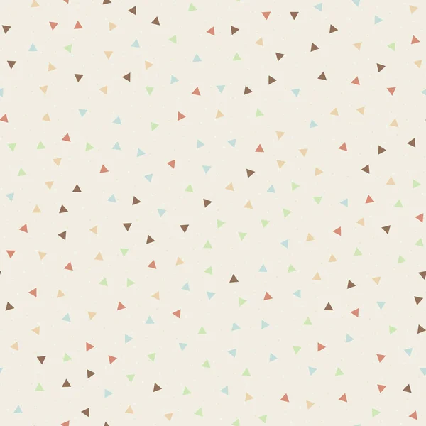 Abstraktní Vzor Bezešvé Trojúhelníky Pastelové Barvy — Stockový vektor