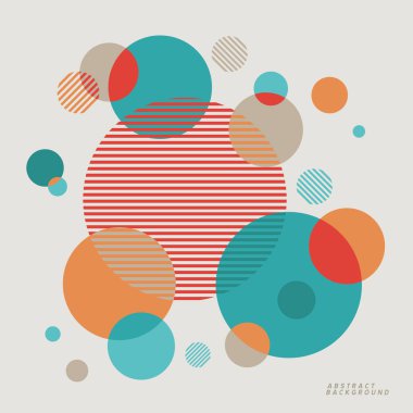 Modern arka plan daire öğesi.