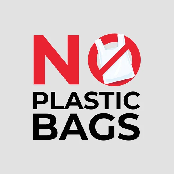 Καμία Έννοια Πλαστική Σακούλα — Διανυσματικό Αρχείο