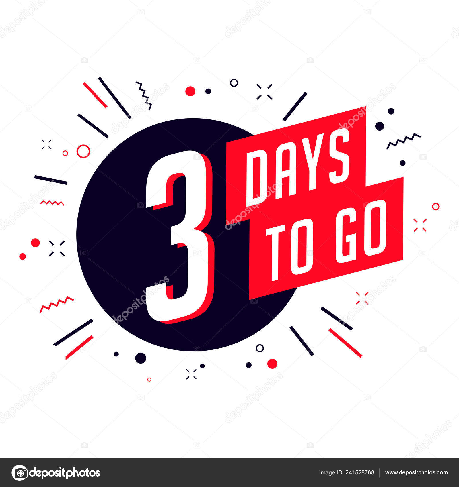 pic 3 Days Left To Order Images three days days left badges vector image by c inueng vector stock 241528768
