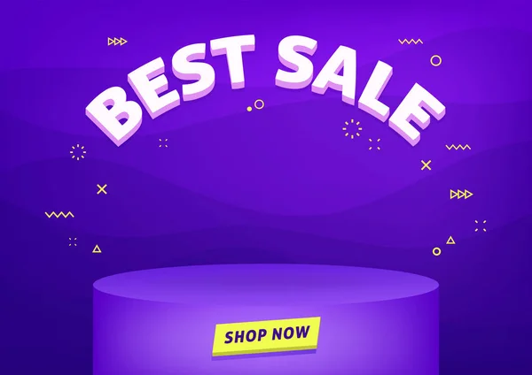 Best Sale Banner Vorlage Billige Einkäufe Niedrige Preise Laden Promo — Stockvektor