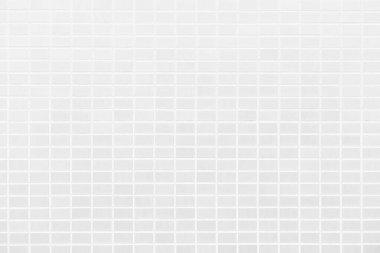 Beyaz karo duvar arka planı. Dış dekorasyon inşa ediliyor.