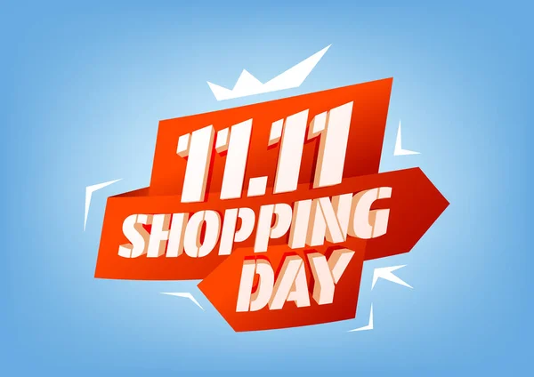 Shopping Day Sale Poster Oder Flyer Entwerfen Global Shopping World — Stockvektor