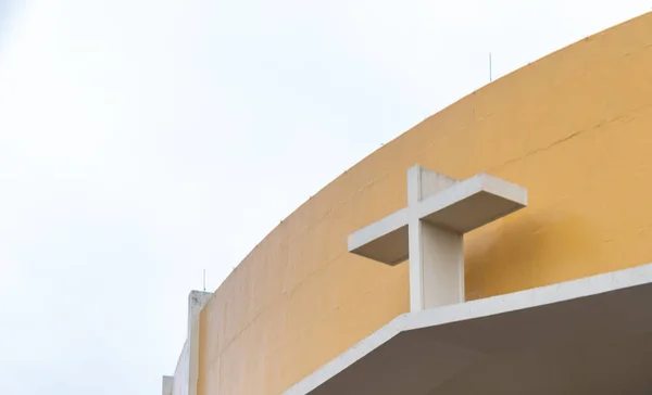 Santuário Basílica Templo Religioso Igreja Nossa Senhora Medianeira Santa Maria — Fotografia de Stock