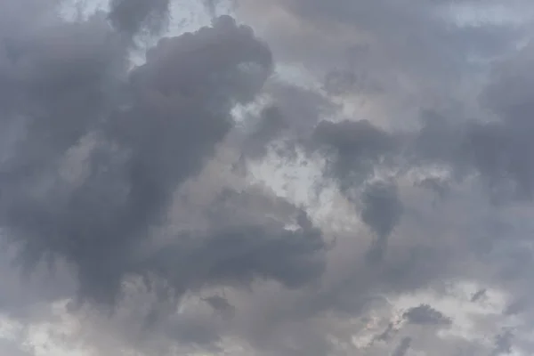 Paesaggio Cielo Drammatico Nuvole Tramonto Nella Zona Rurale Sentimenti Anima — Foto Stock