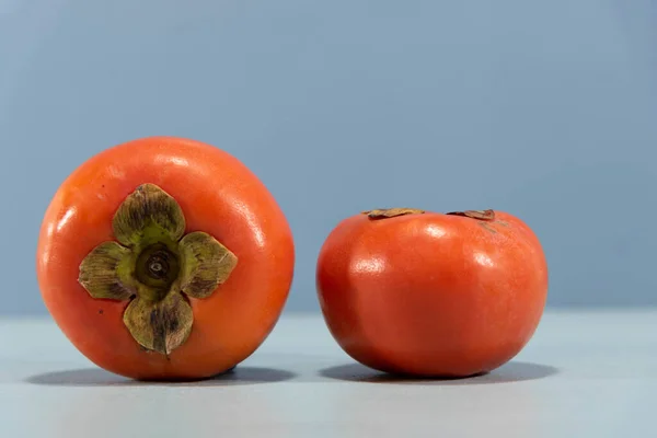 Persimmon Fruits Natura Persimmon Nutritious Contains Fiber Various Vitamins Minerals — Stock Photo, Image