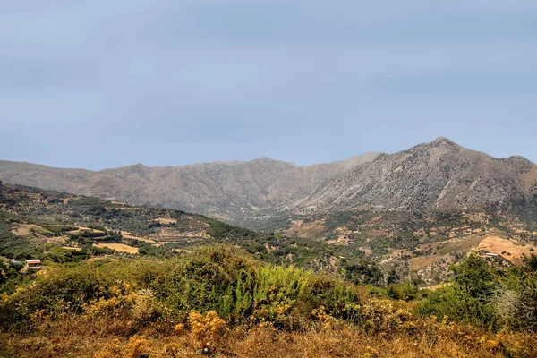 Berglandschap Zomer Griekenland Kreta — Stockfoto