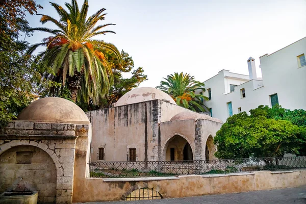 Mešita Kara Musa Paša Řecko Kréta Rethymno — Stock fotografie