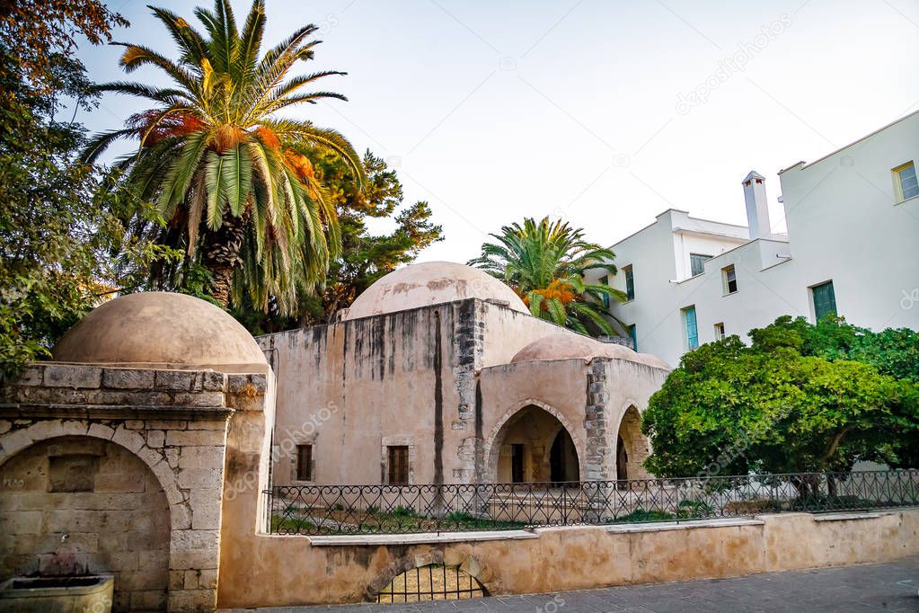 Mosque of Kara Musa Pasha. Greece. Crete. Rethymno. 