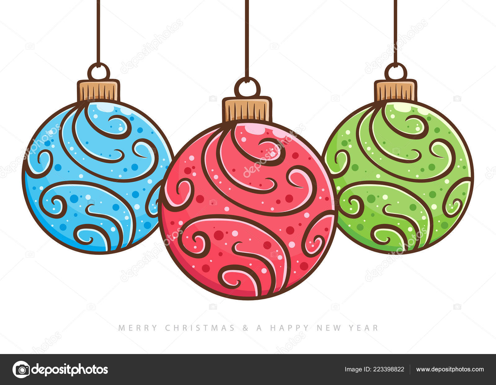 Image de Etoile: Boule De Noel En Dessin