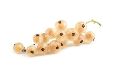 Beyaz frenk üzümü, beyaz üzerine izole