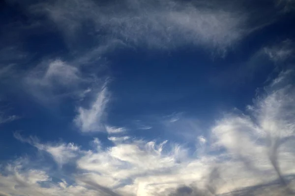 Nubes Esponjosas Fondo — Foto de Stock