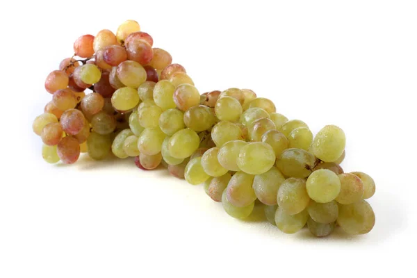 Winogrona Wyizolowane Białym — Zdjęcie stockowe