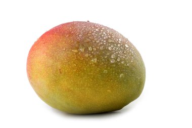 Mango beyaz üzerine izole