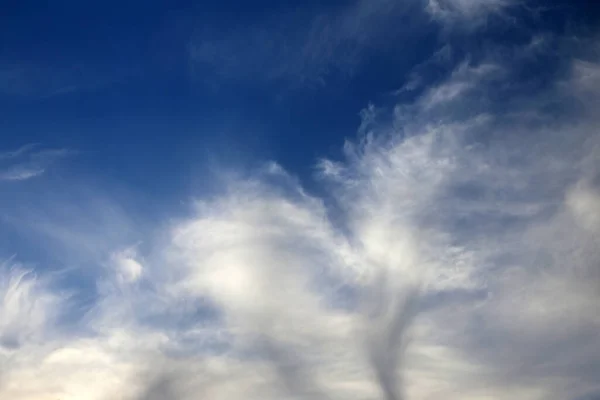 Fluffy Clouds Background — Stock Photo, Image